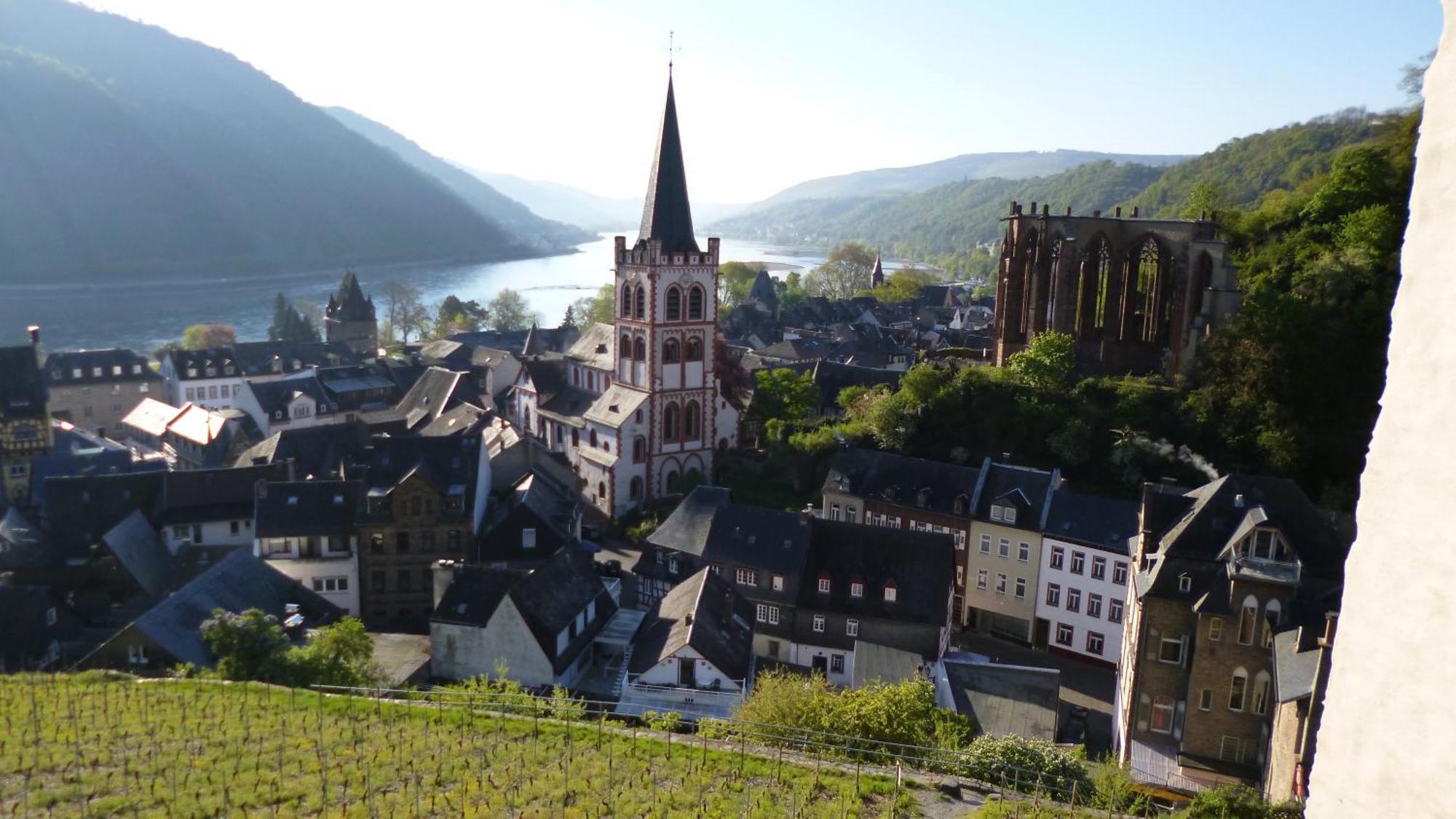 Gaestehaus Rheinromantik Bacharach Exteriör bild